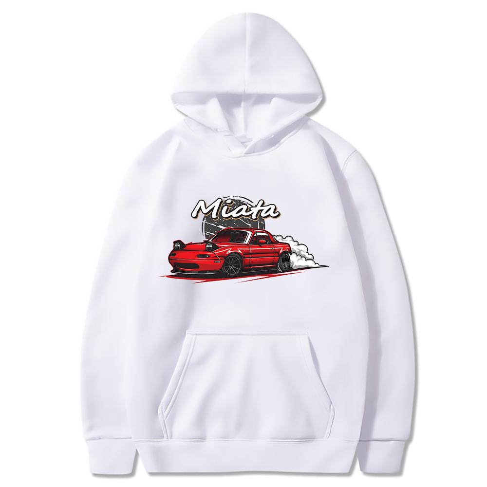 Initial D  Unisex Hoodies Drift Jdm Sweatshirt Japanese Anime Print Car Streetwear Unisex Automobile Culture Sweatshirt Hoody Unisex
