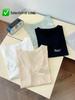 Kadın Slim Fit V Yaka Bambu Pamuk Kısa Kollu Yazlık Üst