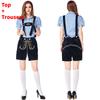 Cosplay Bavarian Beer Costume Set For Women Halloween Party Performance Stage