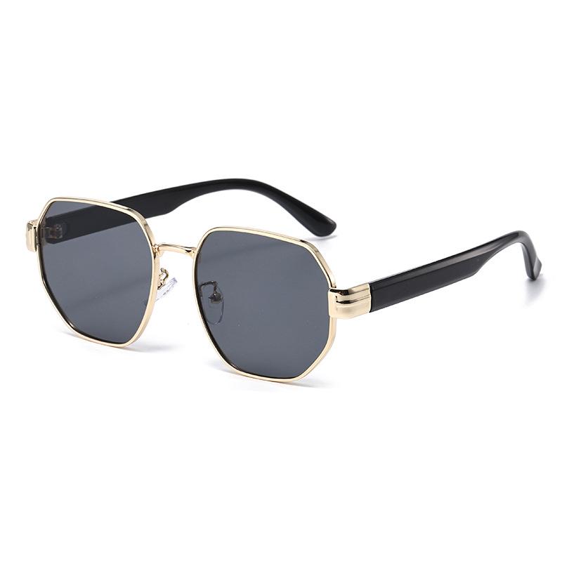 Xiaomi 2025 New Fashionable Edge Cutting Sunglasses For Women Outdoor Sunglasses Polygonal Metal Sunglasses 2543