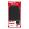 Switch Large Capacity Pouch Switch Lite (For Lite) Semi-hard (black Gray) -