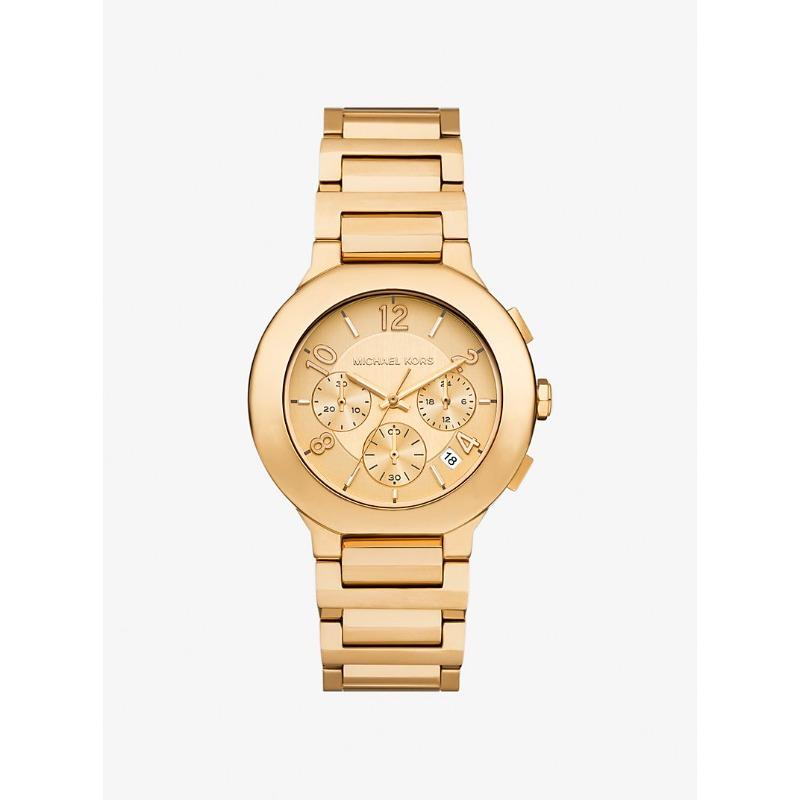 Michael Kors Oversized Gramercy Gold-Tone Watch MK7520 золотой