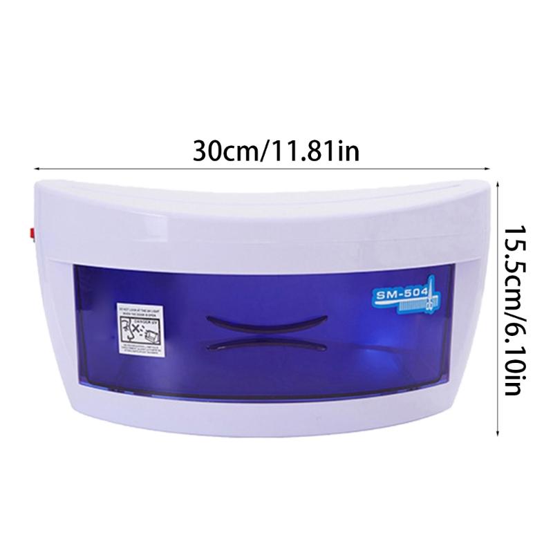 UV Sterilisatiekast UV Desinfectiekast voor Nagelstudio Schoonheidssalon Apparatuur met 10.000 Uur UV Lamp Levensduur