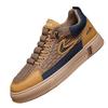 Board shoes men's autumn fashion trend color matching Korean version casual shoes outdoor daily platform lightweight breathable men's shoes