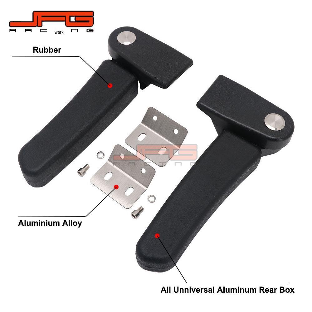 Motorcycle Tail Box Armrest Aluminum Alloy Rear Seat Handrail - Universal Model for Special Modification