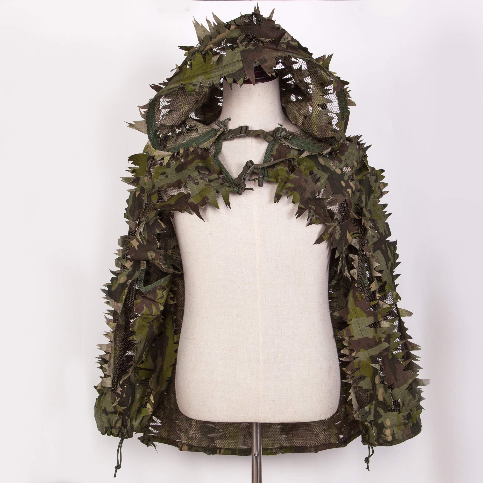 

Ultra Light Multi Camo Lightweight Assault Ghillie Suit Multicam Tropic Camouflage bdu Survival Game Ghillie Multicam Tropic [Broptical]
