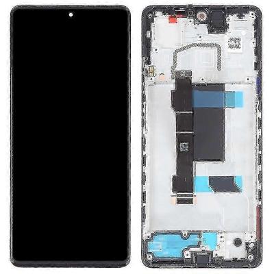 Per Xiaomi Poco X5 Pro 5G/Redmi Note 12 Pro 5G Schermo LCD di Grado C e Gruppo Digitalizzatore+Telaio