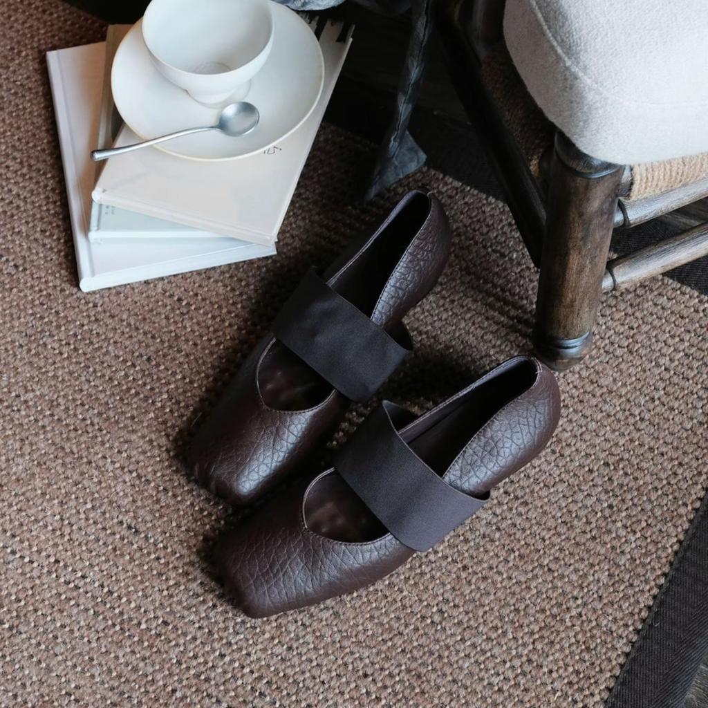Superweiches Schaffell~ innere Höhenerhöhung 5cm Elefantenmuster leichte Mund Einzel Schuhe Retro Kälte Ballerinas Damen Mary Jane Schuhe