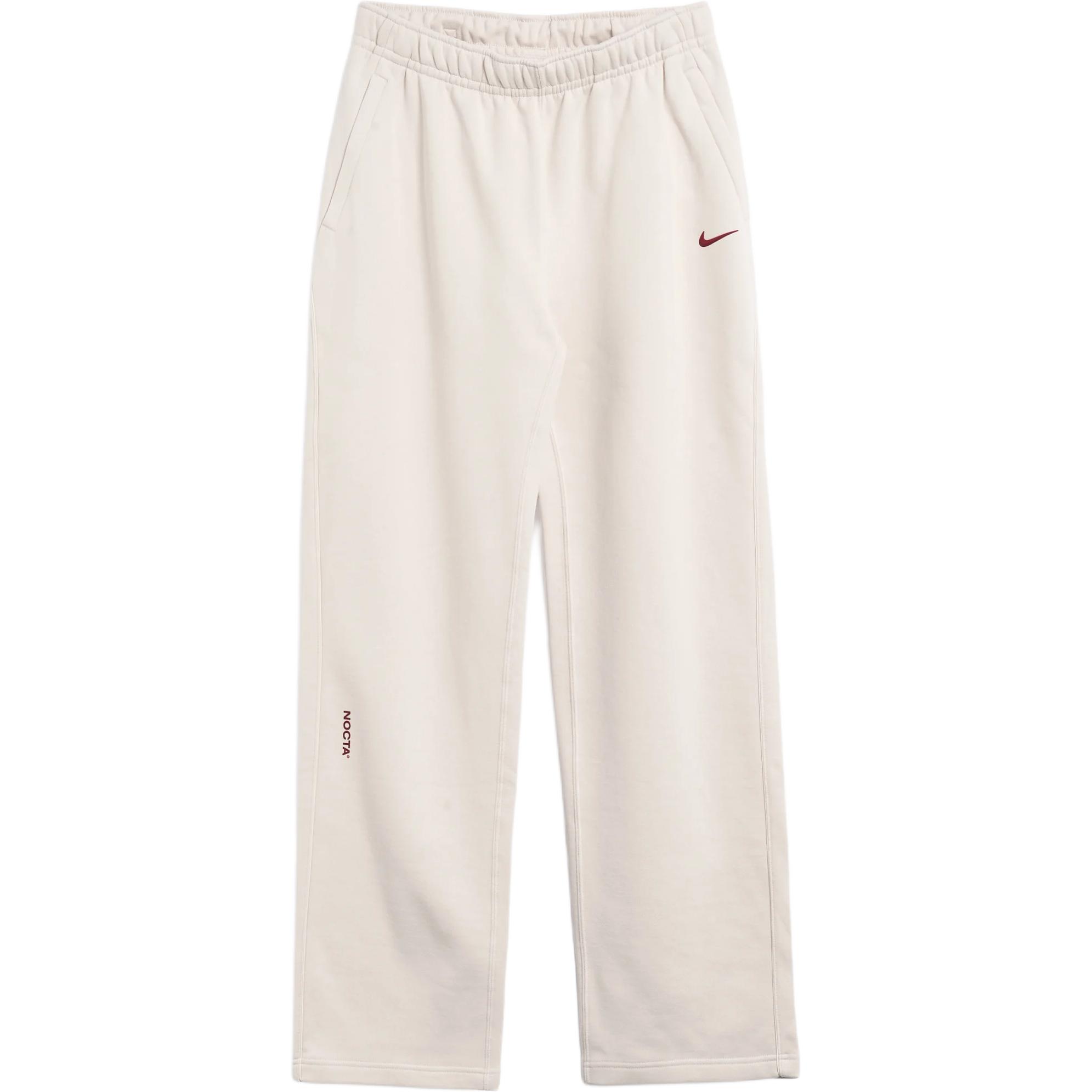 Nike × Drake NOCTA Collaboration SS25 Open Hem Fleece Sweatpants Men bottoms FZ4675-104 L