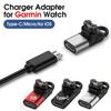 Ladeadapter Typ C/IOS/Micro USB Konverter Für Garmin Fenix 7 7x 5s 6 6X 6S 5 Venu 2 2S SQ Forerunners 45 245M Ladestecker