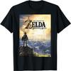 The Legend Of Zelda Breath Of The Wild Link Horizon Poster T-Shirt