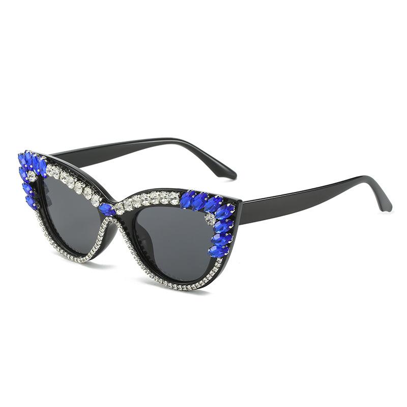Diamond Sunglasses, Rhinestone Glasses, Personalized Hip-Hop Sunglasses For Women