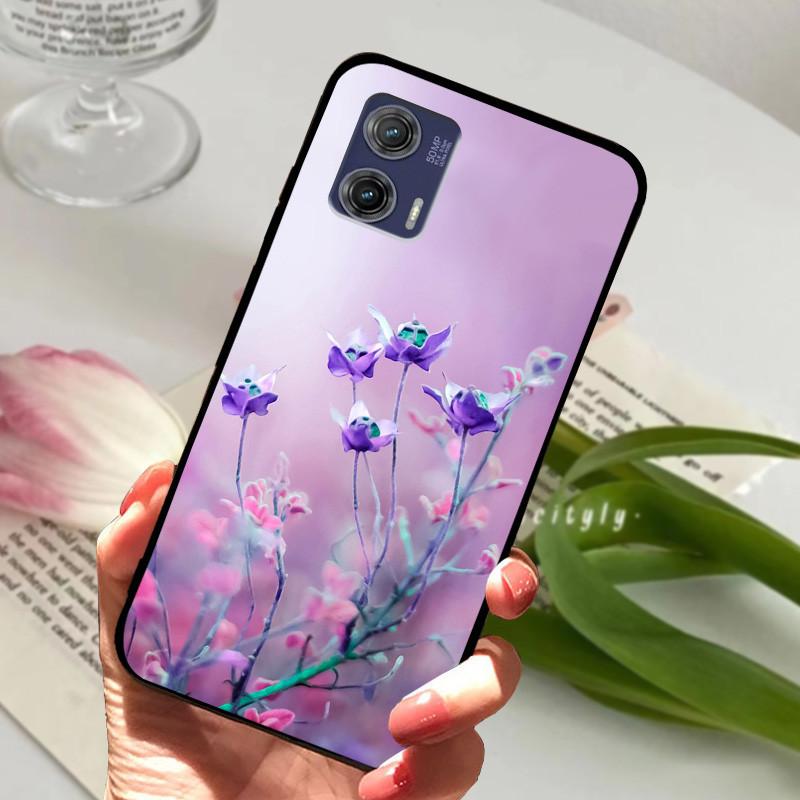 For Motorola Edge 50 Fusion Cases Animal Painted Soft Silicone Phone Cases for Moto Edge 50 Fusion Back Covers Coque Bumper