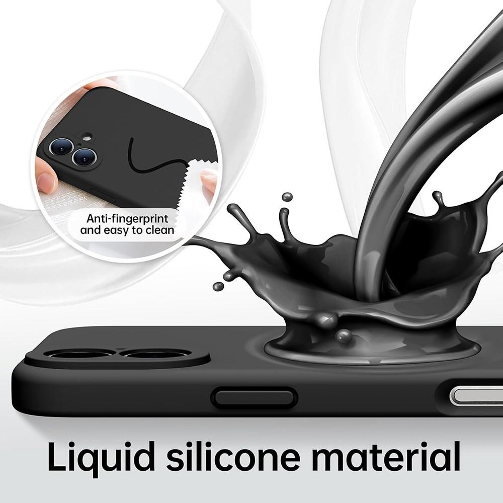 Luxury Silicone Matte Phone Case For iphone 16 17 Pro Max 16 15 14 13 mini 12 11 Pro X Xr XS Max 7 8 Plus SE 16E 17 Air Cover