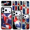 Capa Case for iPhone 17 Air 16 Pro Max 15 Plus 11 13 Mini 14 12 Back Phone Cover Dominica Flag