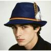 Dress Up Oktoberfest Hat Fedora Hat Costume Cosplay Cap Feather Decors Hat  Halloween
