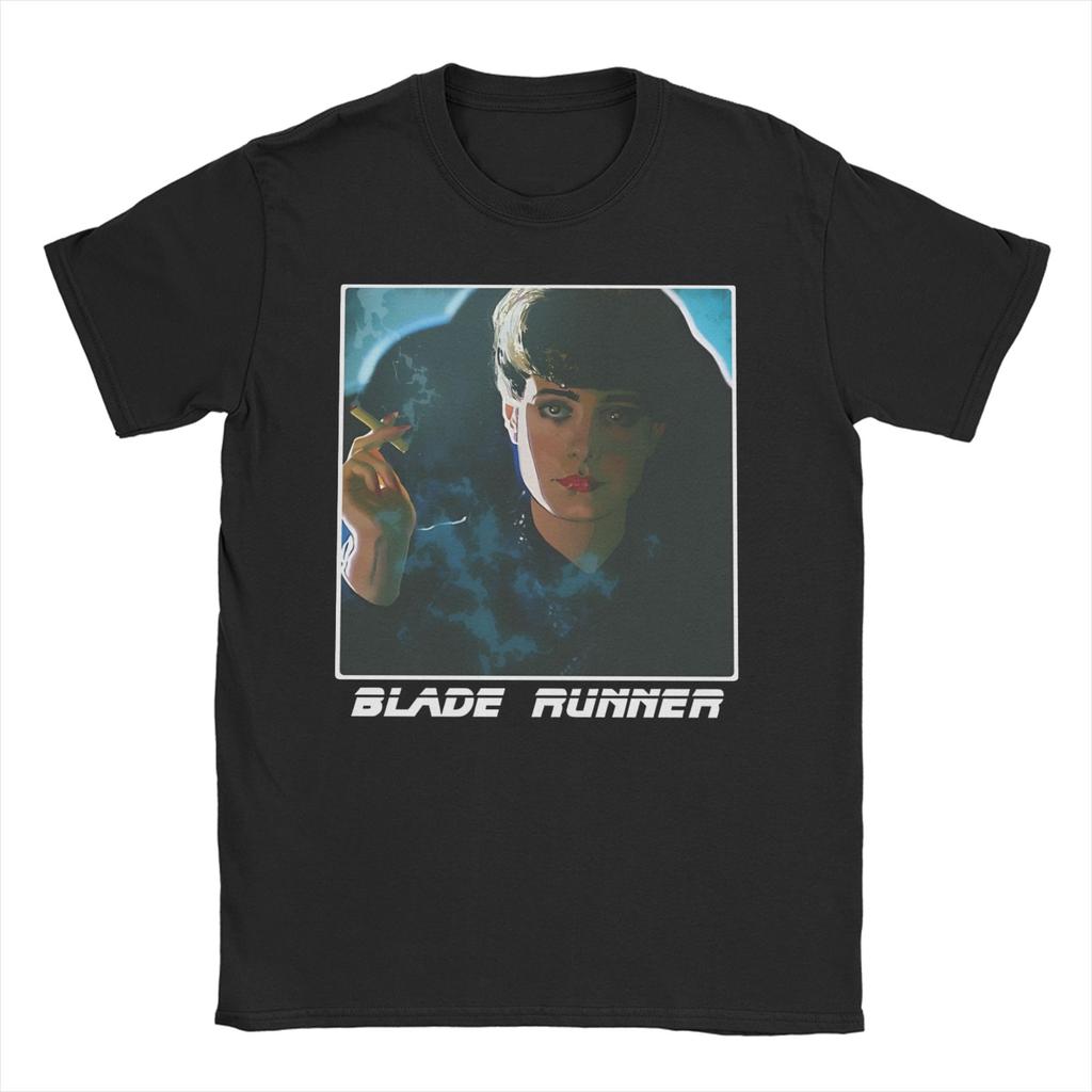 Unisex WOMEN Blade Runner Poster T Shirts Pure Cotton Clothes Leisure Short Sleeve Crew Neck Tees Summer TShirts