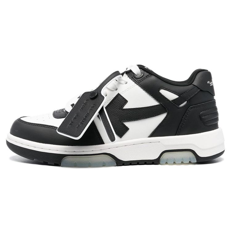 Off-White Out of Office Black White 2023 Women Sneakers OWIA259C99LEA006-0110