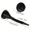 Plastic Oiler Filter Funnel with Filter Detachable Hose Oil Filling Equipment Safety Long Mouth Auto Refueling Funnel