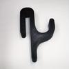 Plastic Shower Hook for 8mm Glass - Door-Mounted Bathroom Organizer, Holds Towels & Clothes, Durable Bathroom Storage Solution, Bathroom Accessories