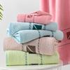 Custom Bamboo Jacquard Bath & Face Towels - Soft, Absorbent, Plain Color