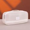 Mesh Hair Dryer Storage Bag with Handle Dustproof Curler Storage Bag Large Capacity Hairstyles Tool Organizer Hairdresser