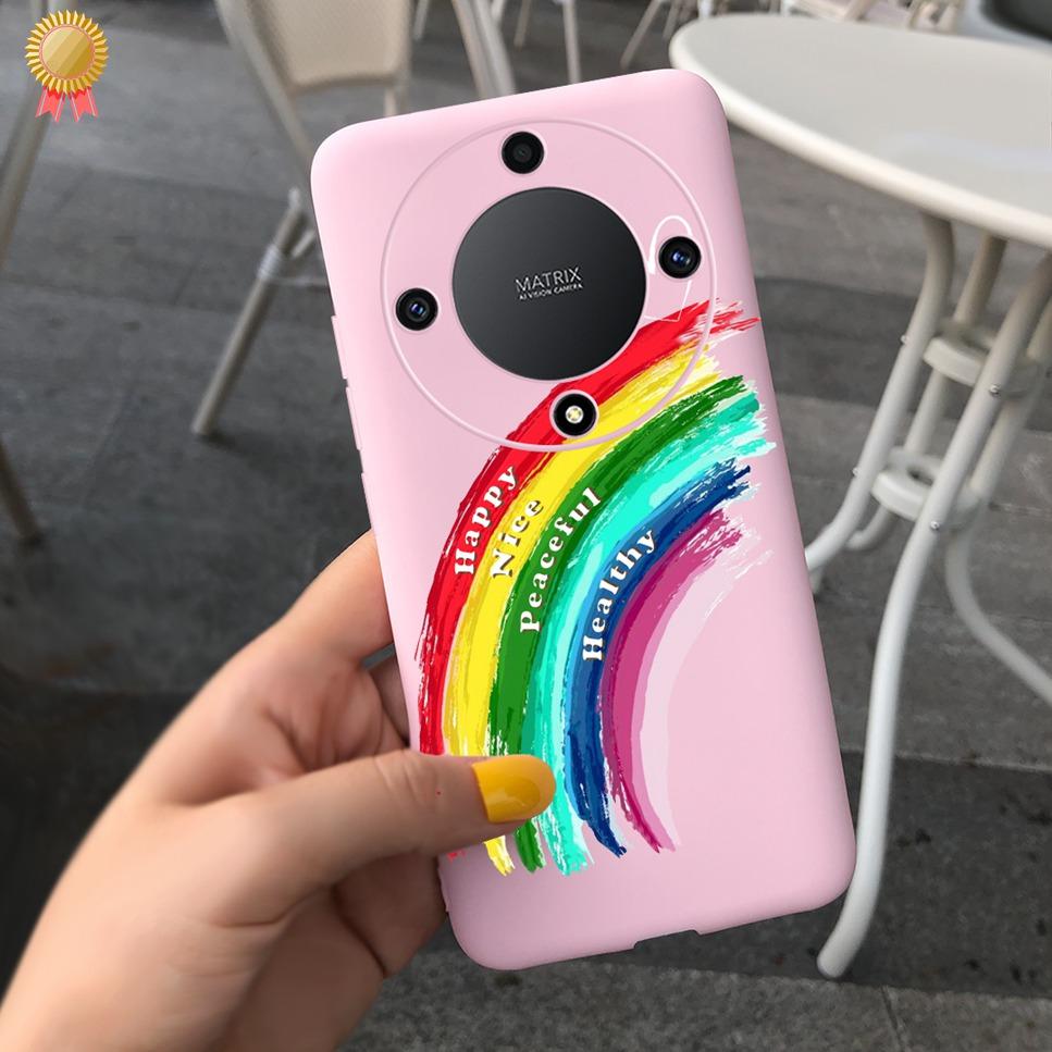 Luxury Case For Honor X9a Soft TPU Capa COOL New Cute Animal Painted Back Coque For Honor X9a X8A X7A 9XA 8XA 7XA  Bumper Bags