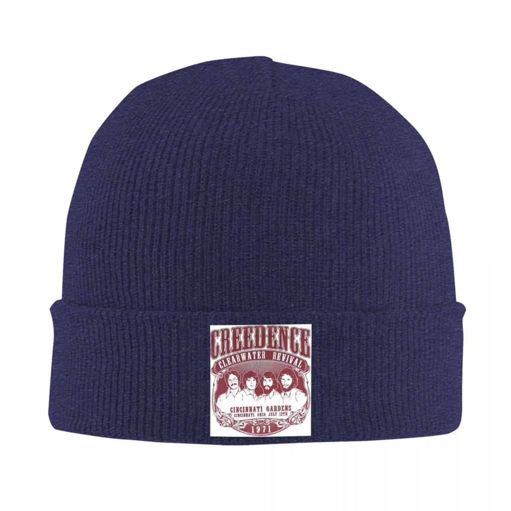 Creedence Clearwater Revivals Warm Knitted Cap Winter Knit Bonnet Hat Skullies Beanies Hip Hop Caps for Unisex