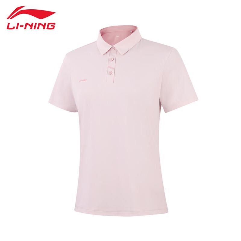 LI-NING 2026 Women s Breathable Short-Sleeve Polo Shirt 3XL