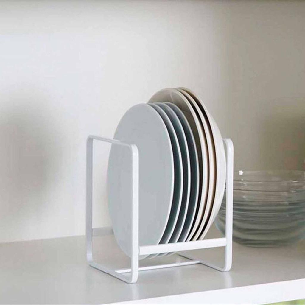 Kitchen Dish Rack and Draining Rack, Rustproof Countertop Drying Organizer with Removable Tray for Plates, Bowls, Cups