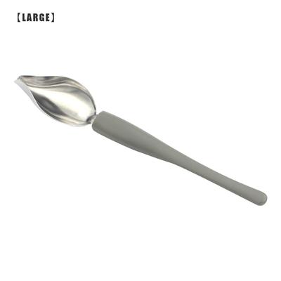 Sauce Spoon Stainless Steel Plate Art Pencil Dish Art Draw Spoon Tool for Pastry