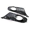 1 Pair Honeycomb Car Front Bumper Lower Fog Light Vent Grille Mesh Grill Cover Case Fit For VW Volkswagen Golf 6 MK6