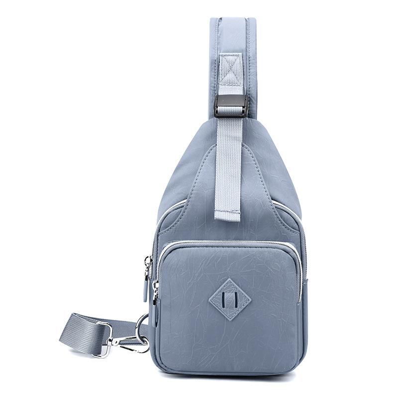 New fashion trend women's breast bag outdoor leisure mobile phone key messenger bag large capacity