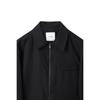 Customellow Black Collar Neck Blouson C9uam25211bkx