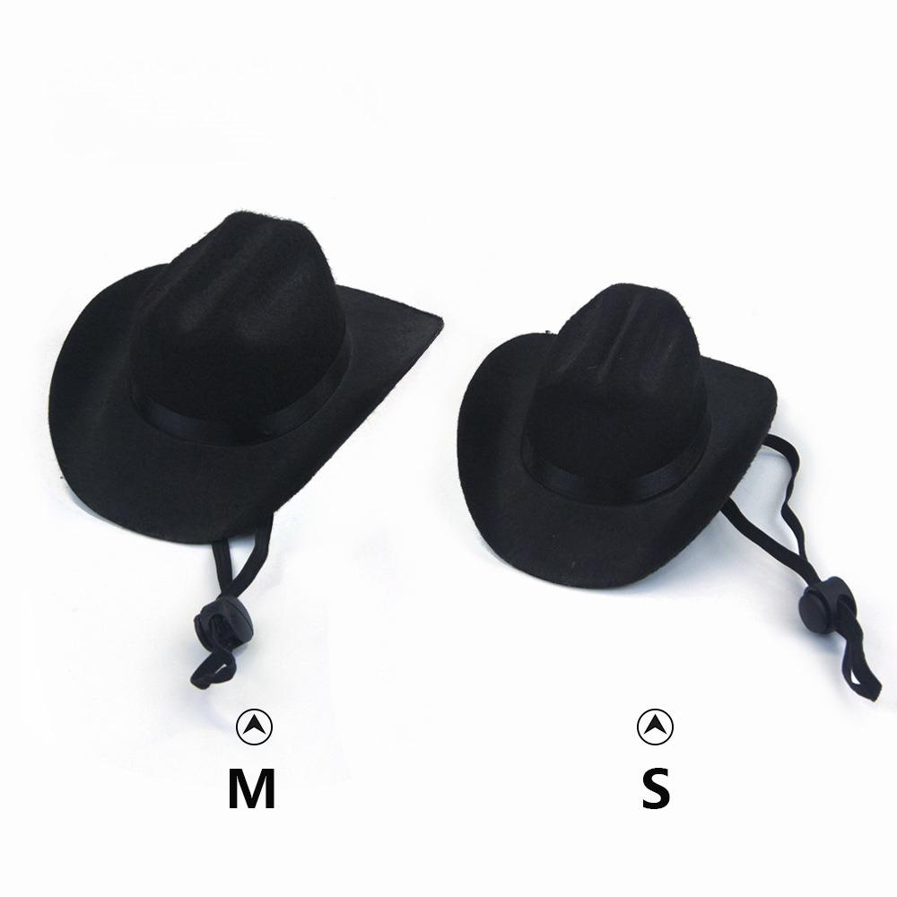 Pet Hat Set Retro Triangle Scarf Pet Accessories Cat Dog Western Cowboy Hat Pet Cosplay Decoration Supplies Pet Hat Scarf Set