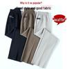 Summer Capris for Middle-Aged & Elderly Women – Lightweight Elastic High-Waist Straight-Leg Pants