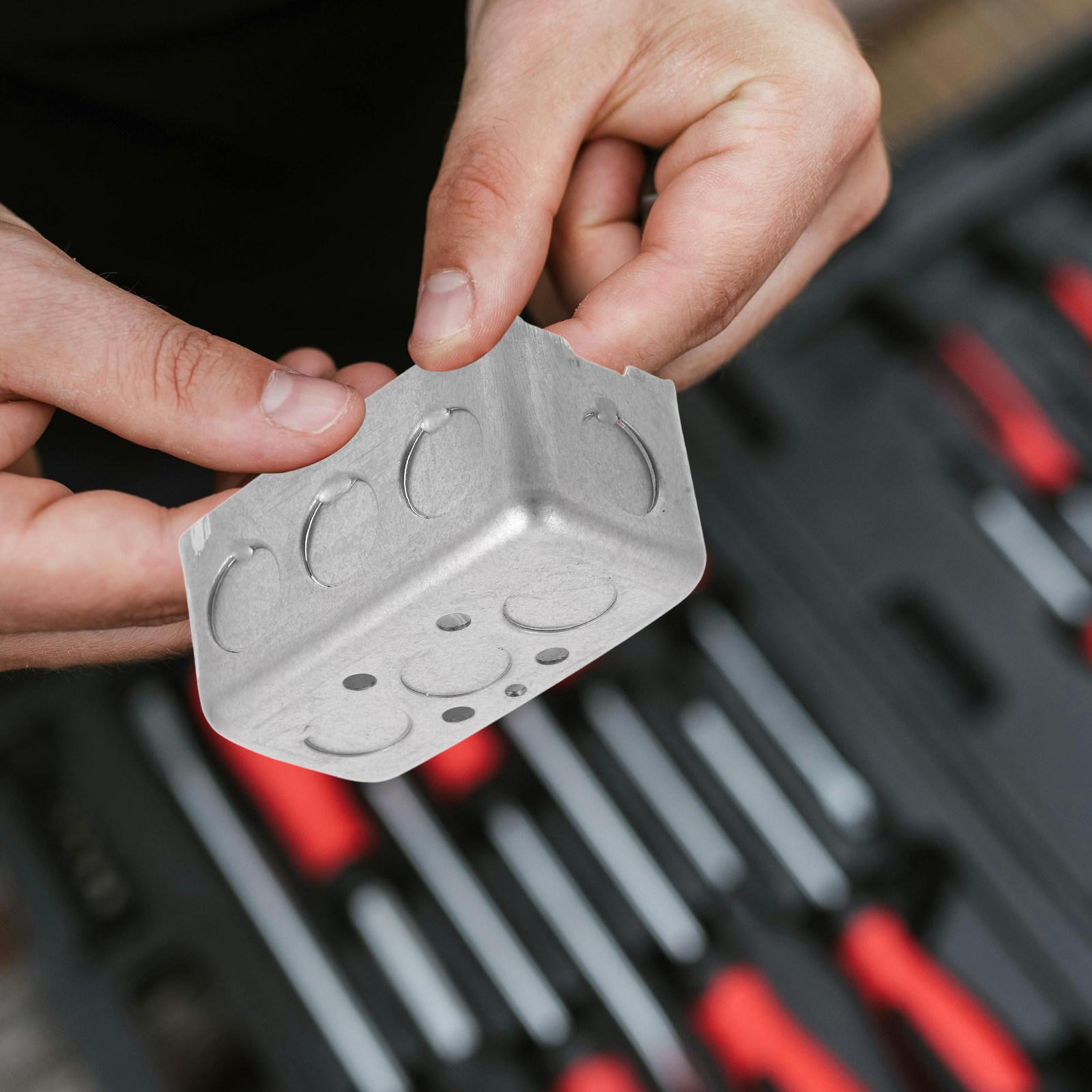 

Outdoor Socket Thickened Metal Electrical Junction Box Weatherproof For Wall Switch Outlet Cover Receptacle Box other