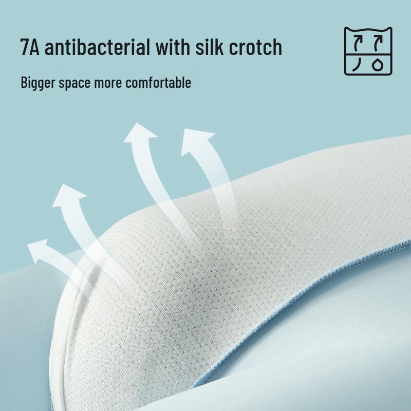 MaoRen Men's Ice Silk Anti-Chafing Boxer Briefs