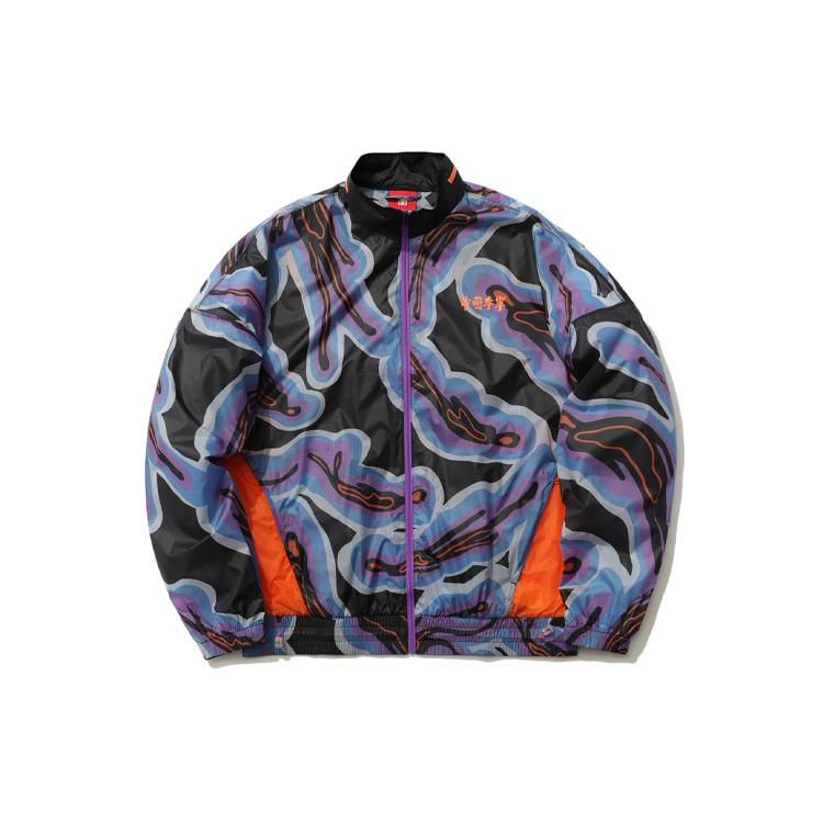 Куртки Li Ning Мужские Фиолетовые Стойка Умеренные Другие AFDR295-1 L