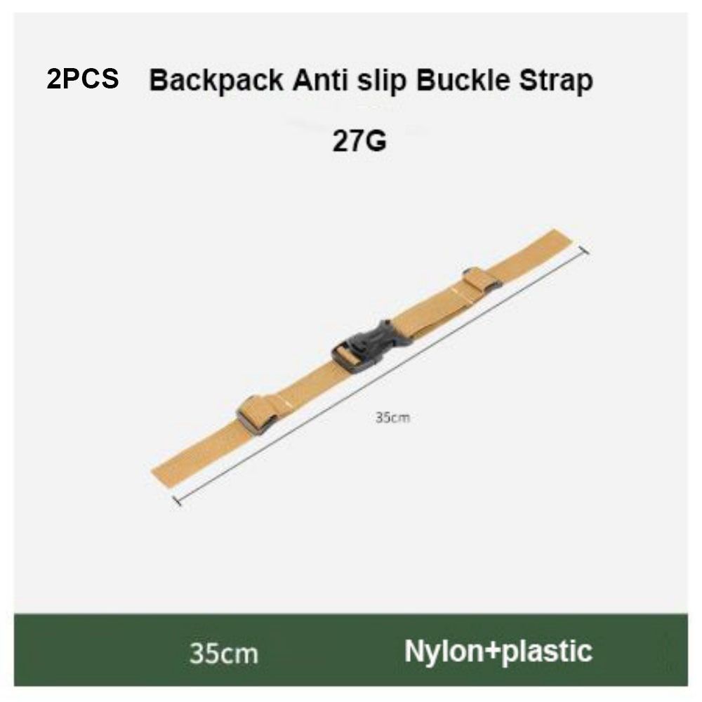 2pcs with Anti slip Straps Adult Backpack Chest Harness Strap  Outdoor Camping Accessories
