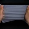 50 szt. CPE Matowa Samozamykająca się Torba Pogrubiona 0,16 mm Półprzezroczysta Torba z Uchwytem Kostnym Odzież Pyłoszczelna Plastikowa Zamykana na Zamek Błyskawiczny Torba do Pakowania