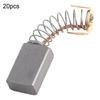 20pcs 6x10x17mm Size Motor Carbon Brush High Conductivity Electric Motor Brush  For Electric Motors