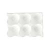 Home Decoration Porcelain Boiled Egg Serving Dish Egg Holder Storage Rack Egg Stand Eggs Tray