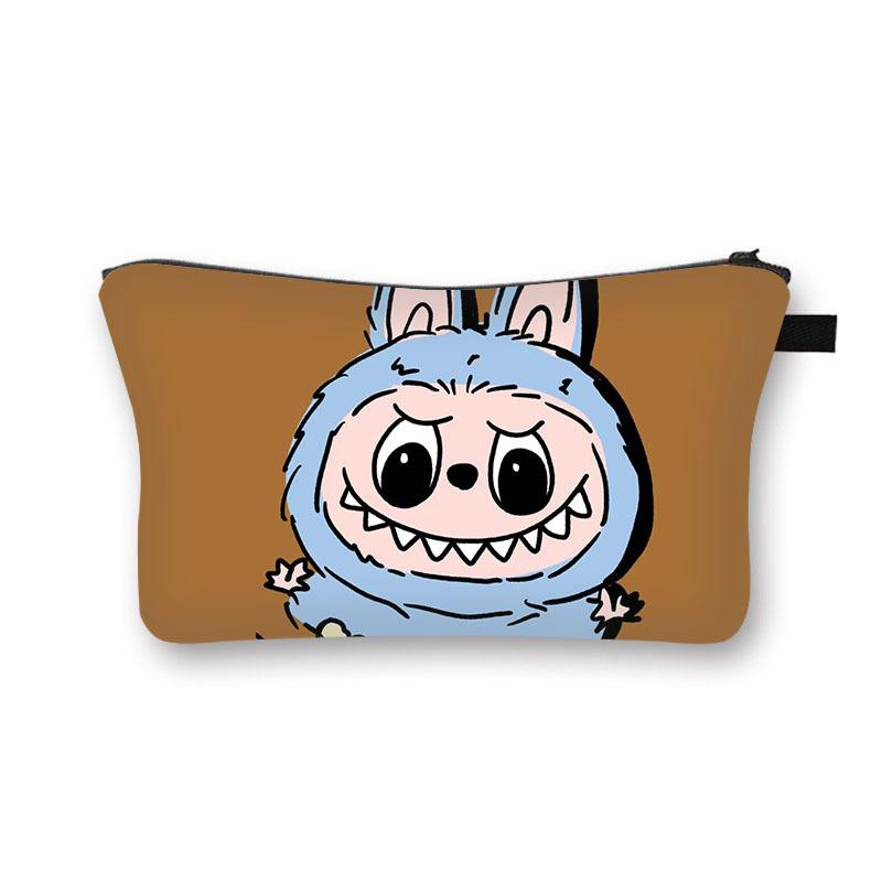 Cosmetic Bag for Girls, Large Capacity, Cute Storage, Toilet Bag, Portable Clutch Bag.