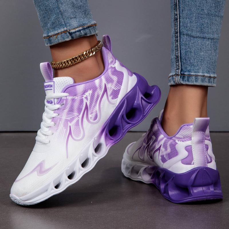 Running Shoes Men Women Lightweight Mesh Breathable Unisex Comfortable Flat Soft Tennis Shoes Summer Lace-up Sneakers Man