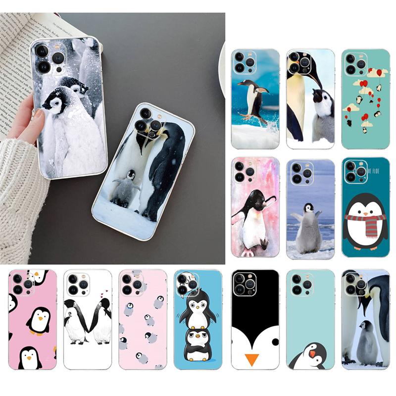 Phone Case For iphone 17ProMax Air 16 15 14 13 Pro Max 15 16 Pro 15Plus Cute Lovely Penguin