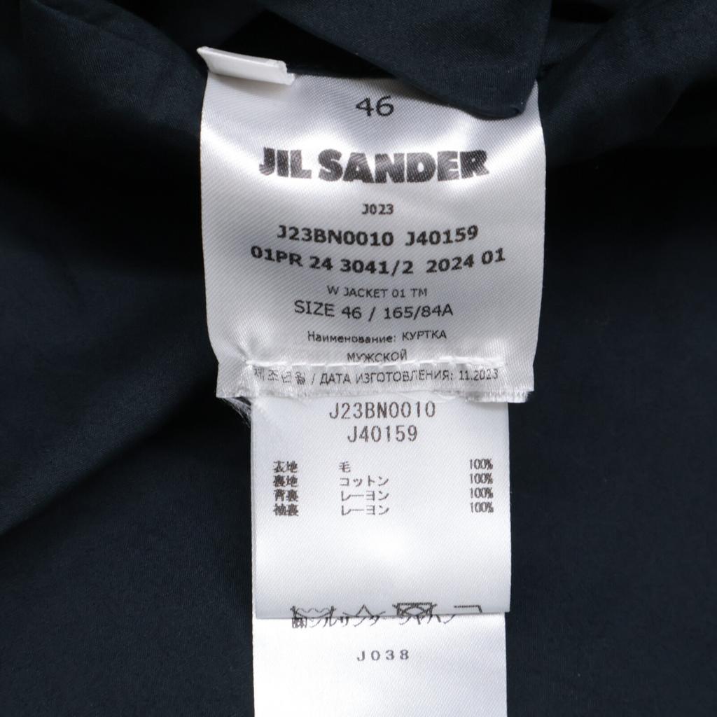 Jil Sander 24 Years J23BN0010 J40159 WARDROBE Blazer Single Jacket 46 Dark navyUsed