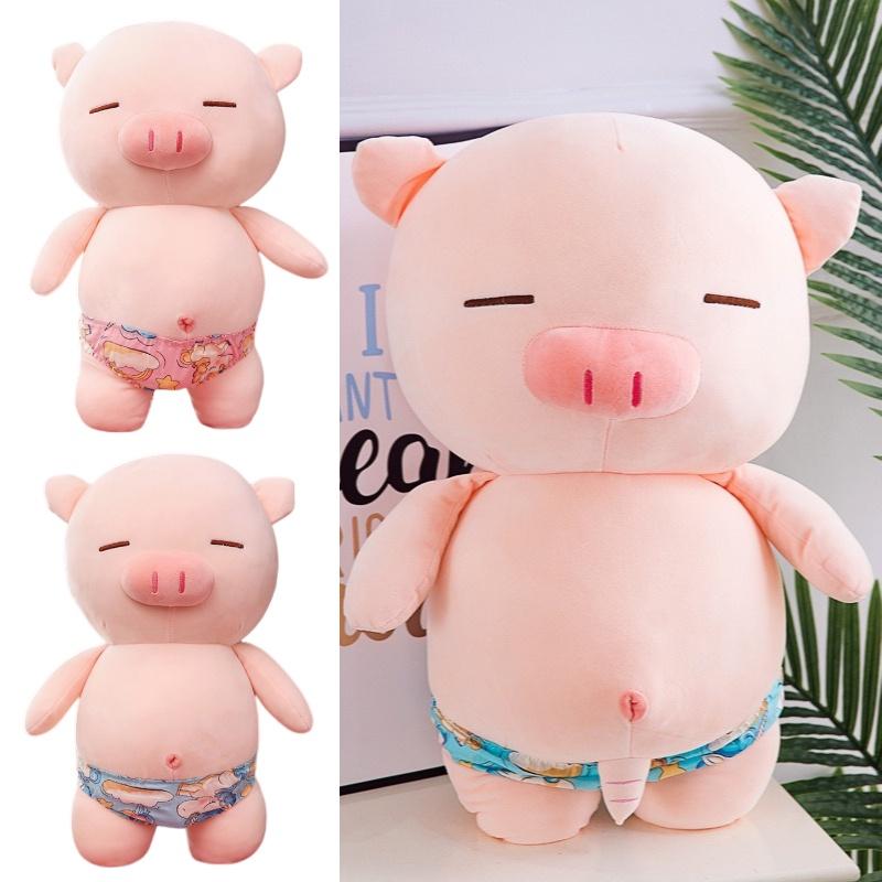 Soft And Squishy Plush Pig Toy Perfect Beach Companion For Girls Funny Gift Idea