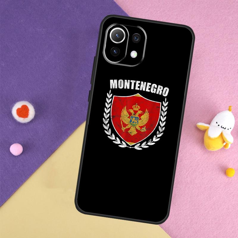 Montenegro Flag Case For Xiaomi 13T 11T 12T 14T Pro 13 14 15 Ultra POCO X7 Pro X3 X5 X6 F5 F6 M6 Pro Cover
