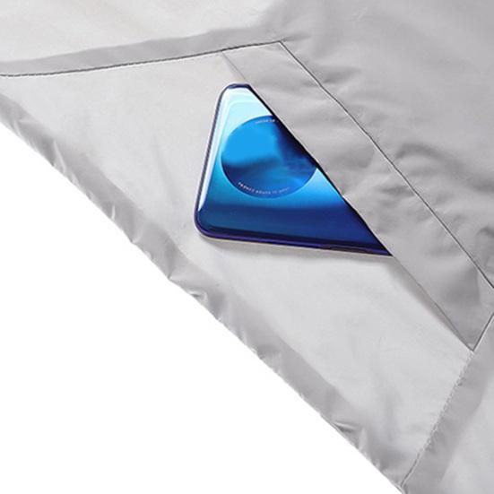 Sun Protection Coat Solid Color Drawstring Summer Relaxed Fit Hood Outdoor Windbreaker for Camping Hiking Fishing Riding